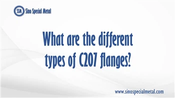 Quels sont les différents types de brides C207 ?