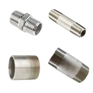 Nipple en acier inoxydable fileté 316L 1 ″ Classe 600